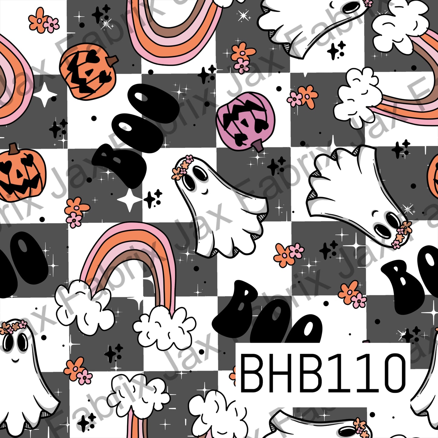 Boo Rainbow Halloween BHB110