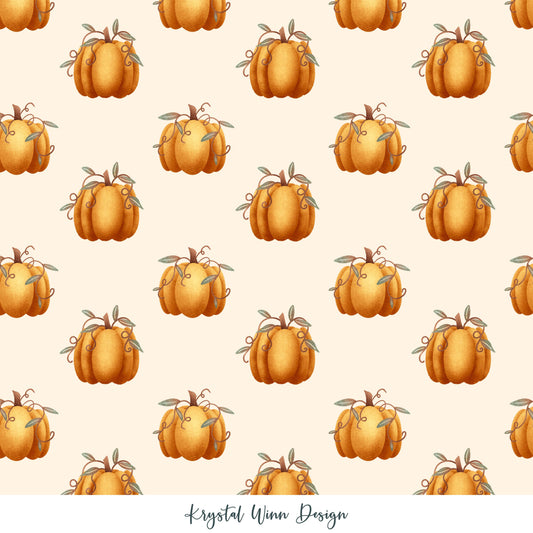 Boojee Pumpkins Cream KW838