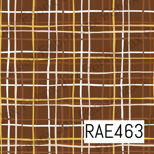 Brown Plaid RAE463