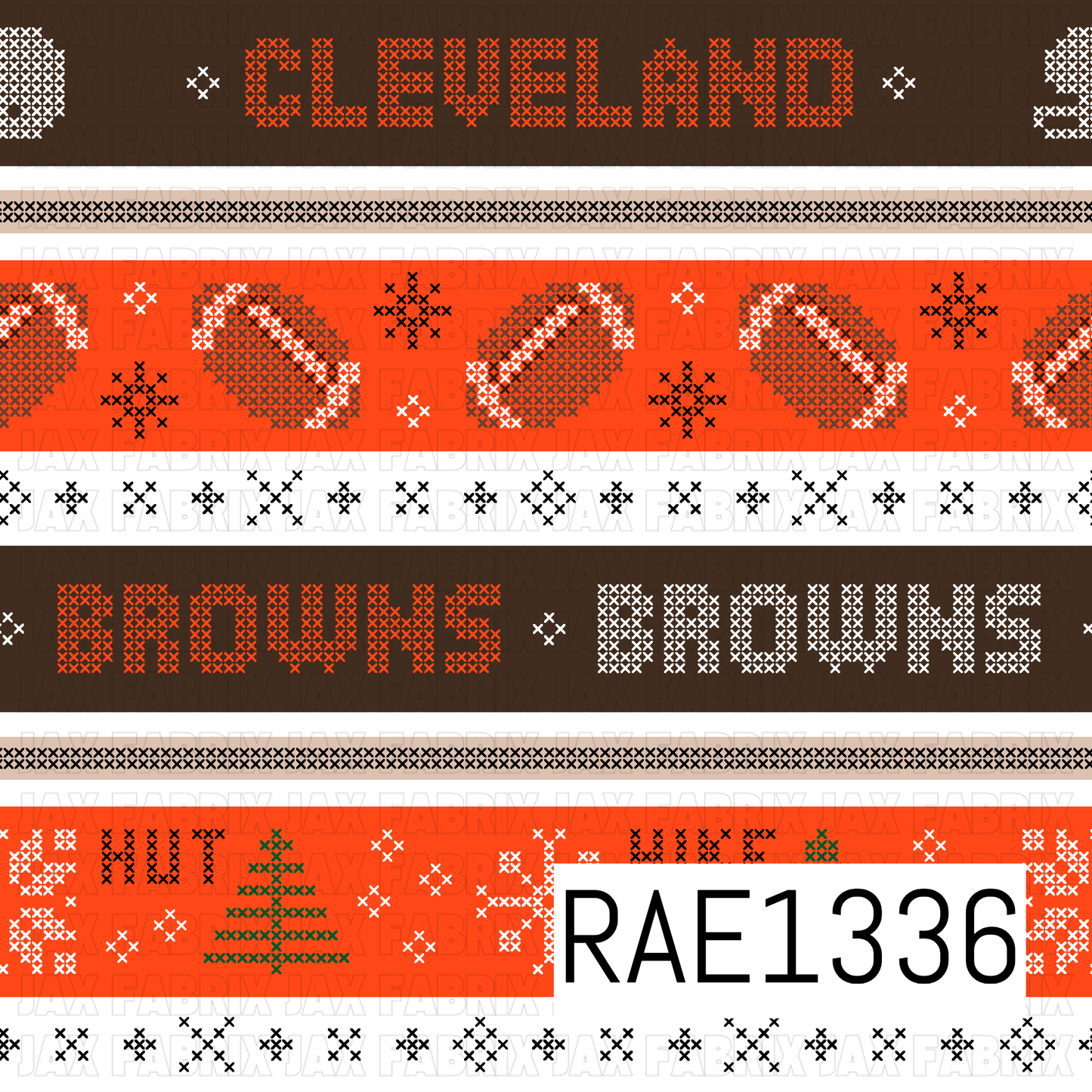 Browns Christmas Sweater RAE1336