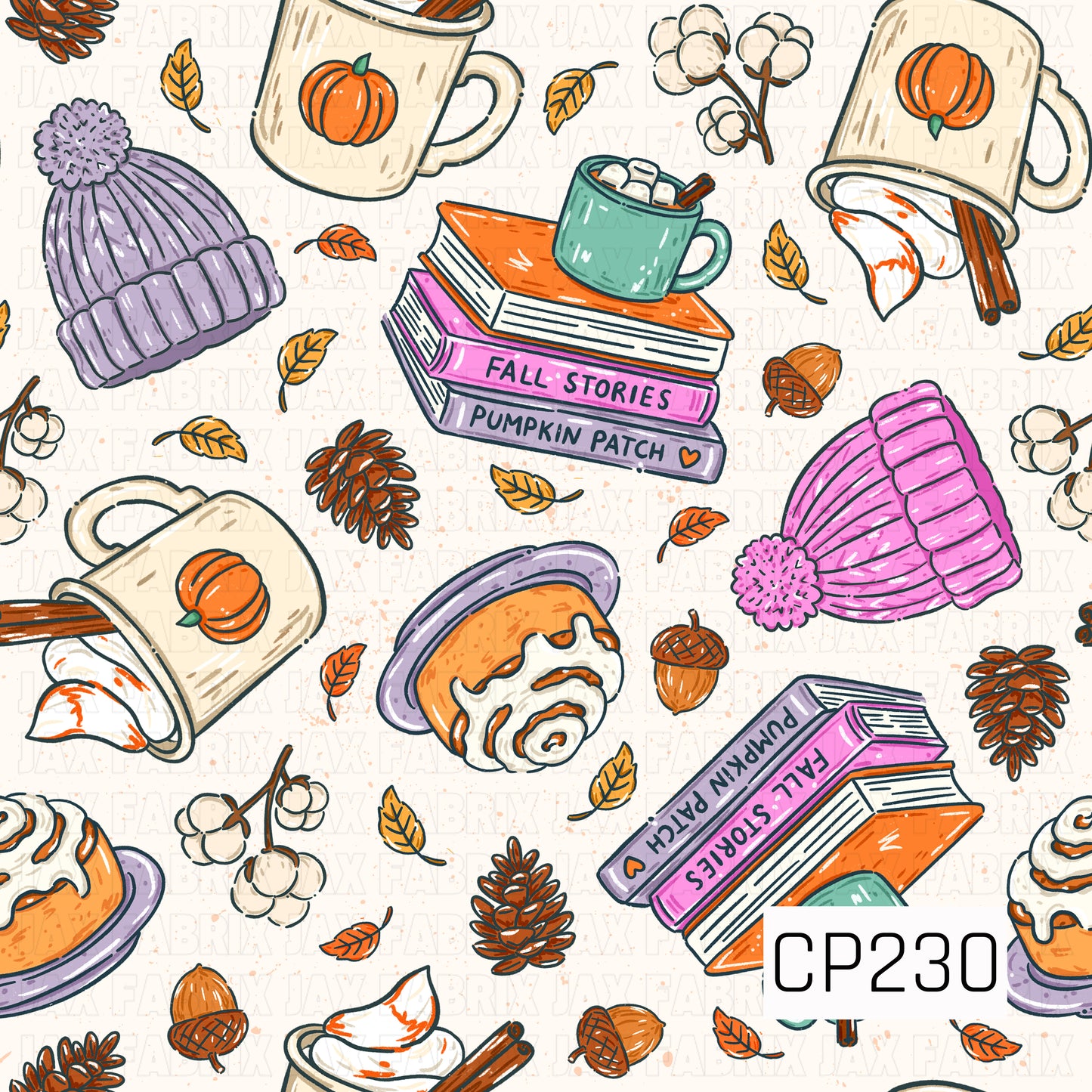 CP230 - Cozy Autumn Reads White