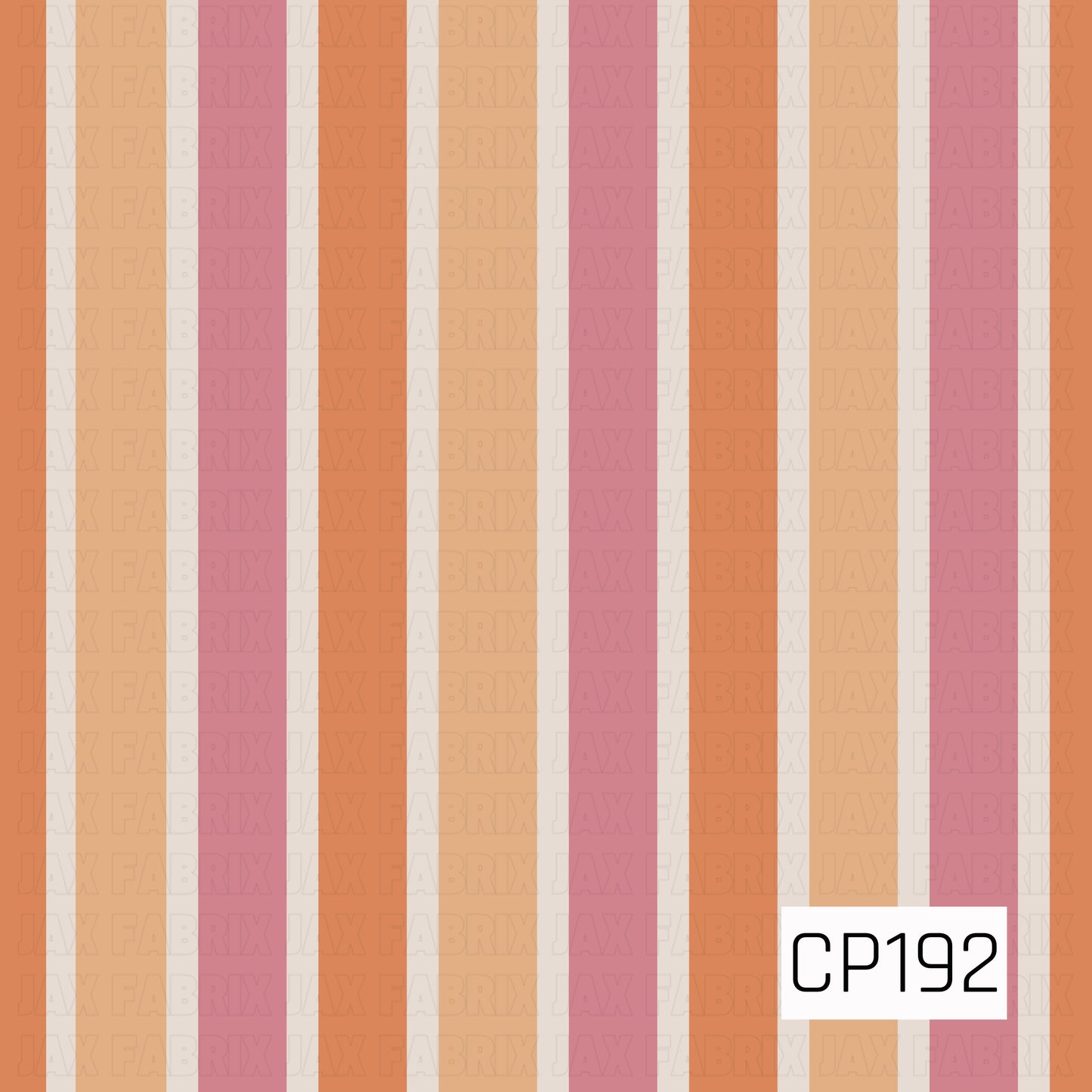 CP192 -  Blooming Jack O'Lanterns Pink Stripe