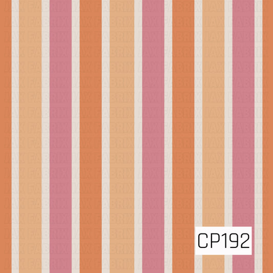 CP192 -  Blooming Jack O'Lanterns Pink Stripe