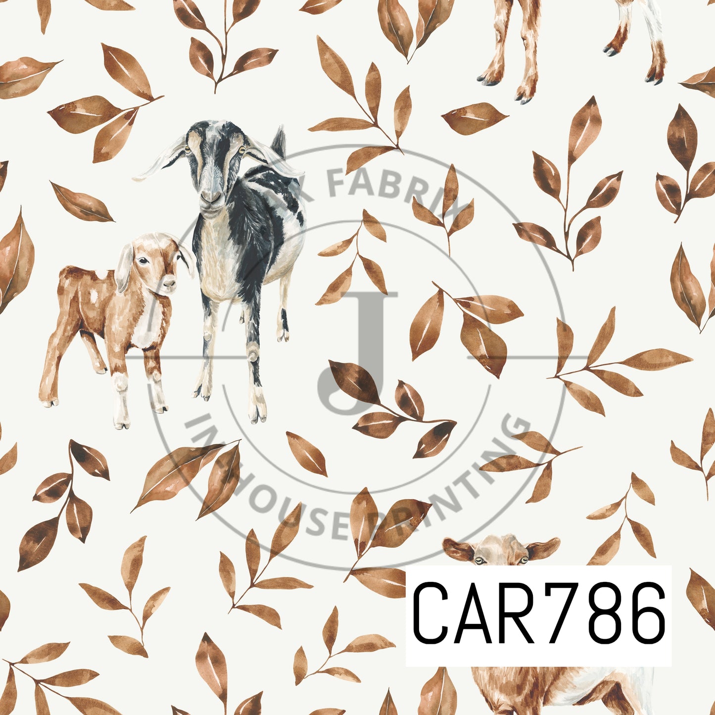 Farm and Meadow Goats CAR786