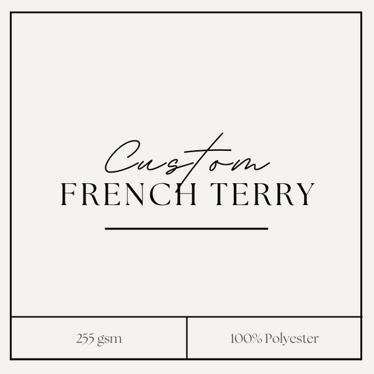 Custom French Terry