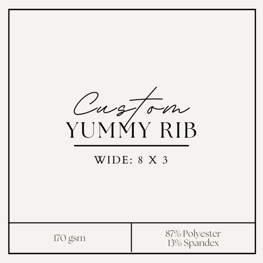 Custom Yummy Rib 8x3 (Wide Rib)