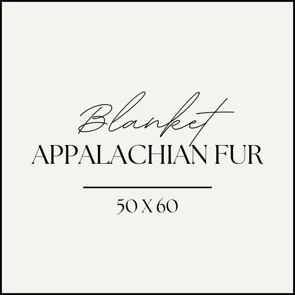 Appalachian Fur Blankets 50 x 60