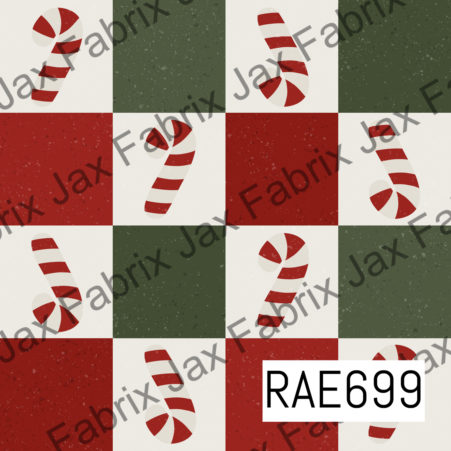 Candy Cane Checks RAE699