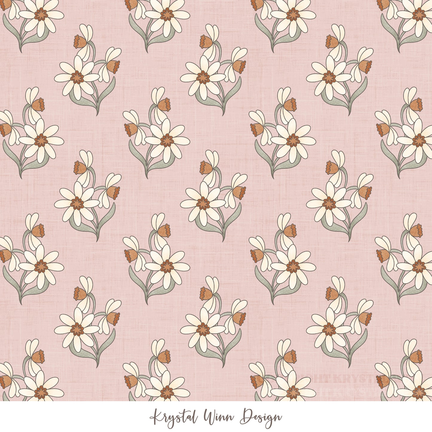Carrot Farm Daffodil Pink KW680