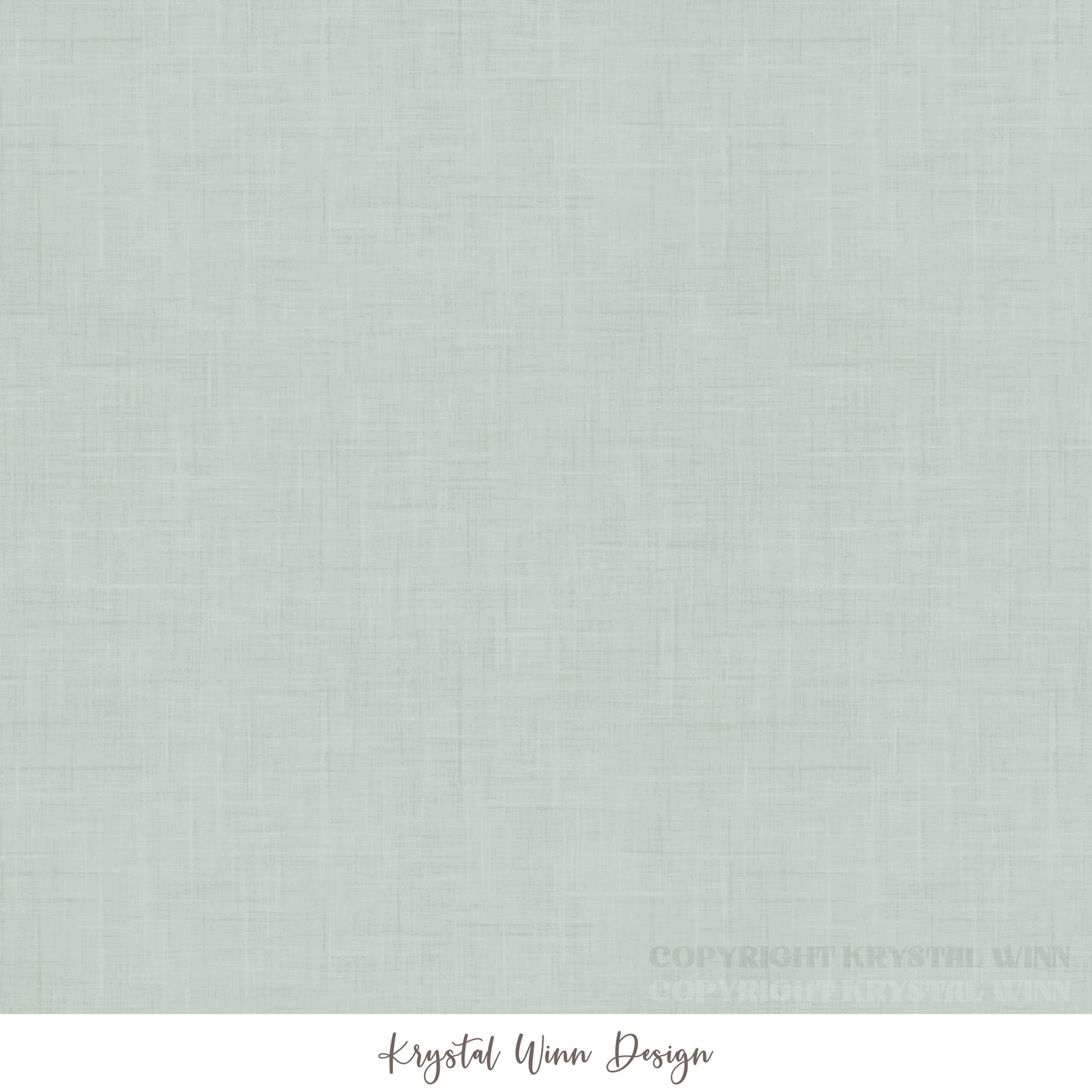 Carrot Farm Solid Mint Weave Texture KW648