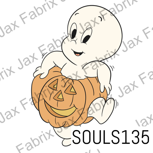 Pumpkin Ghost PNG SOULS135