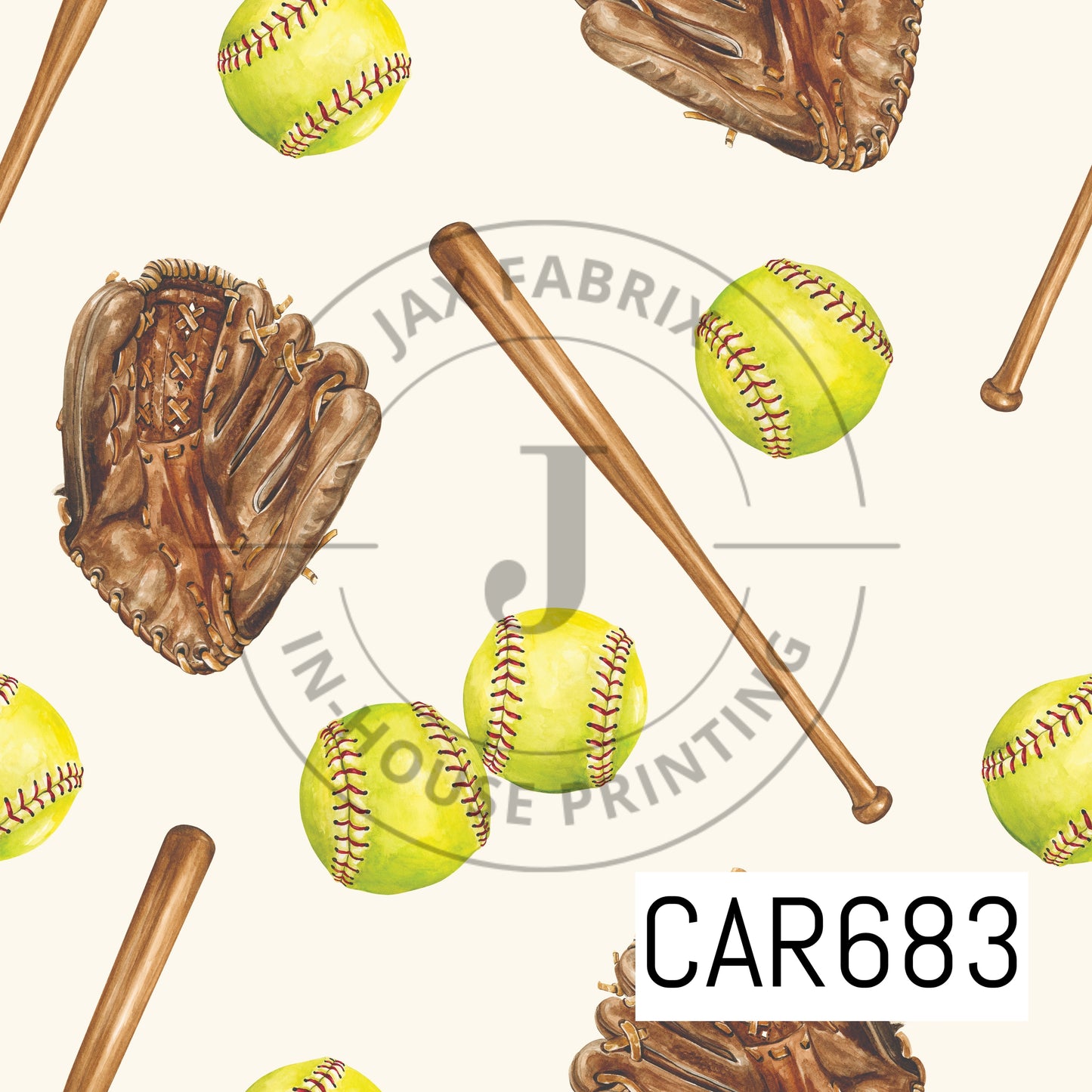 Allstar Softball Cream CAR683