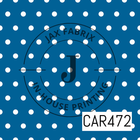Birthday Bash Blue Polka Dots CAR472