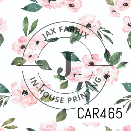 Blush Floral White CAR465