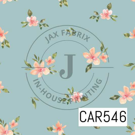 Bunny Petite Floral Blue CAR546