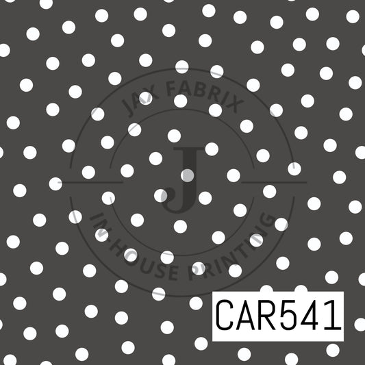 Bunny Dots Black CAR541