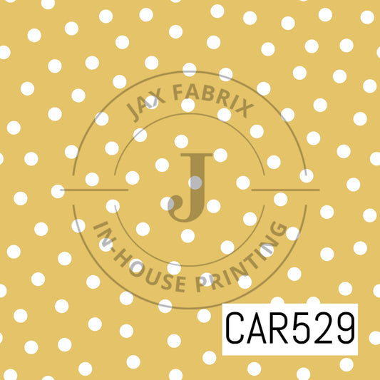 Bunny Dots Yellow CAR529