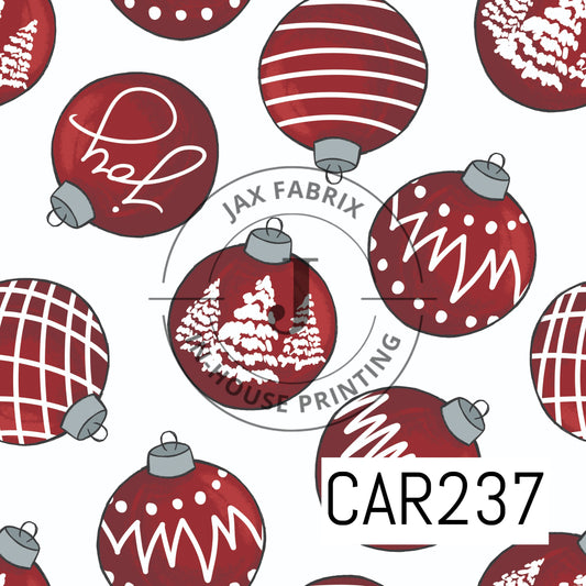 Cozy Christmas Ornaments CAR237