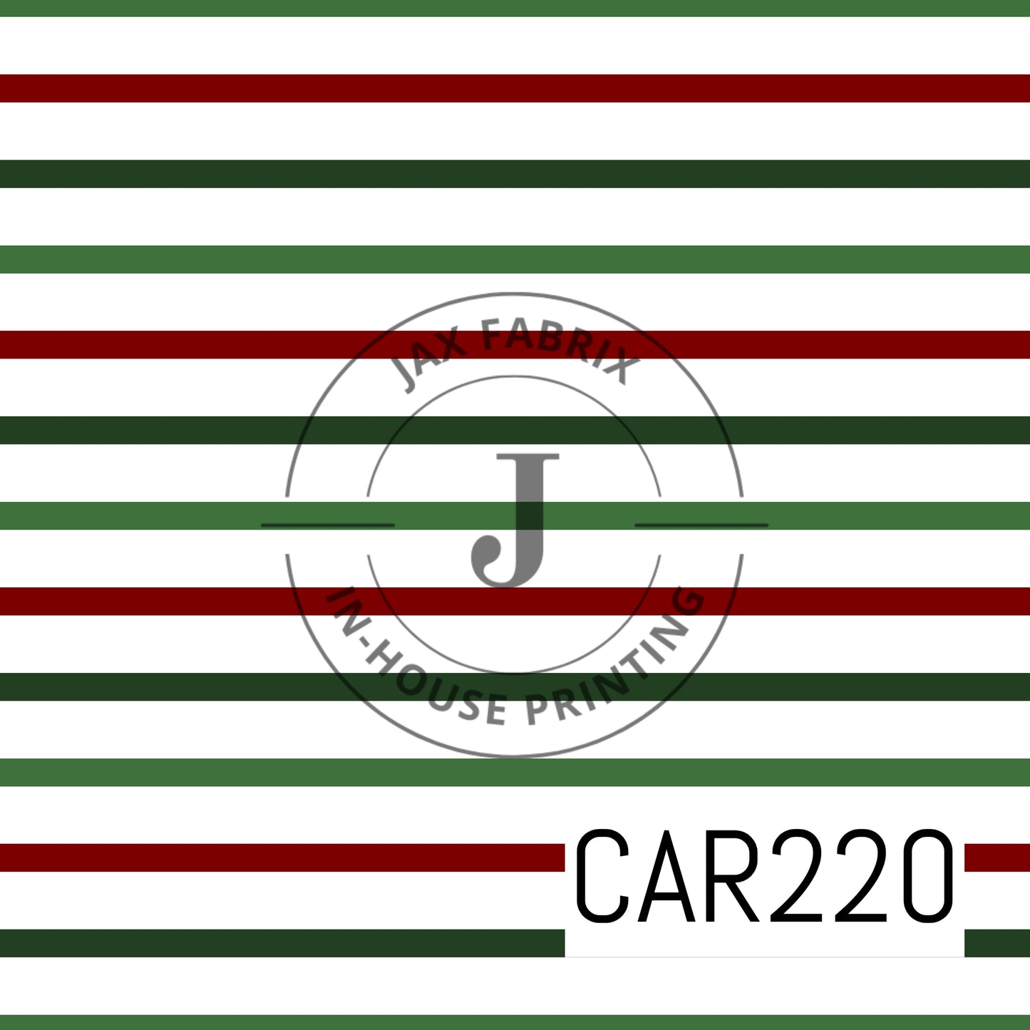 Christmas Vintage Pinstripes CAR220