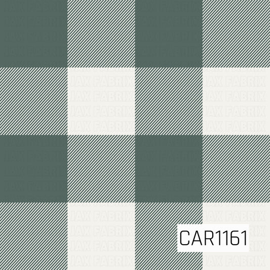 CAR1161 Desert Shine Plaid Dark Forest Green