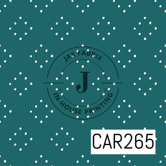 Forest and Friends Dots Teal CAR265