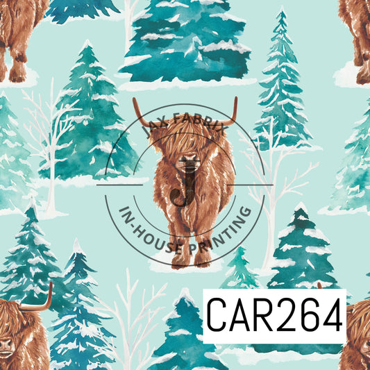 Forest and Friends Highland Cow Forest  CAR264