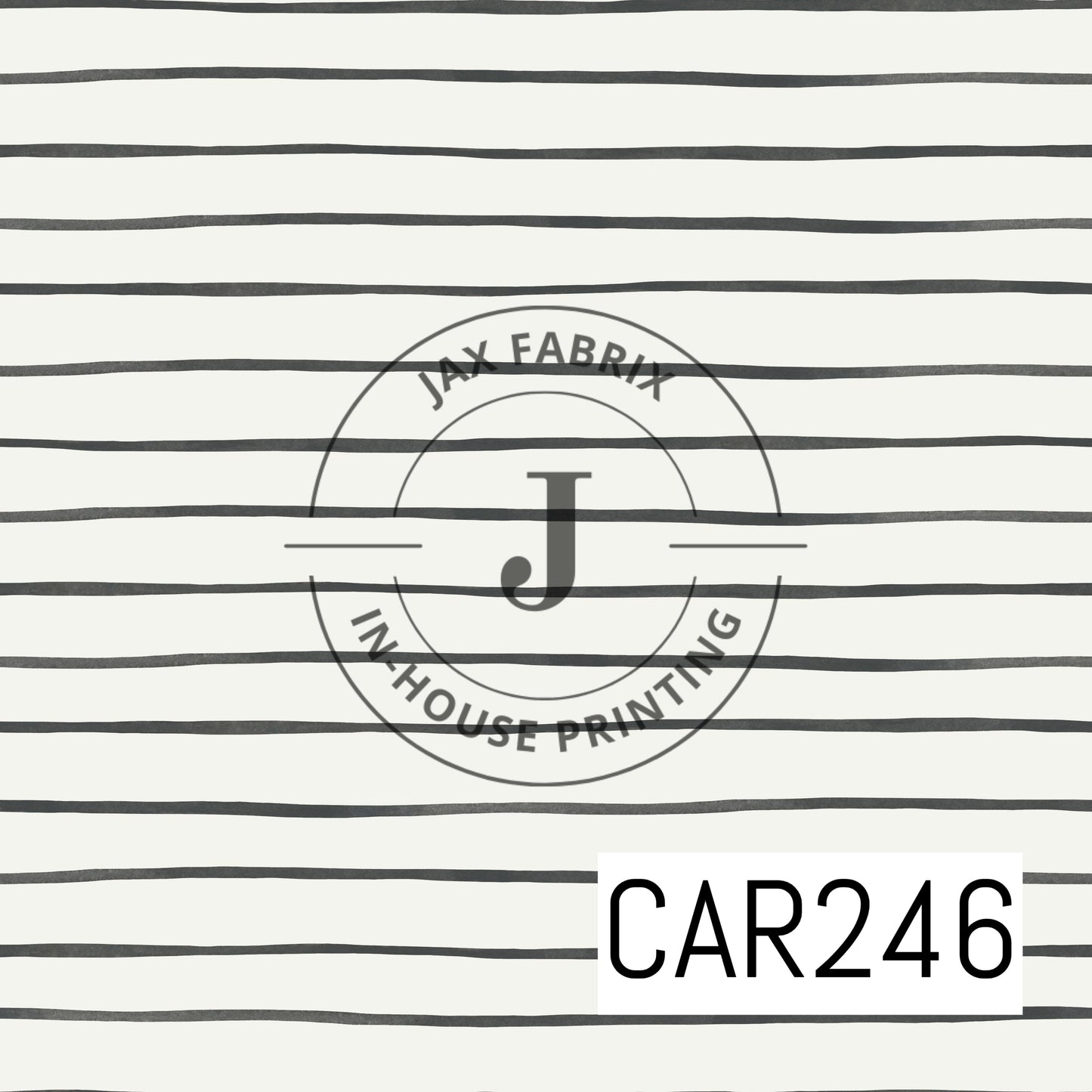 Forest and Friends Cream Stripes CAR246