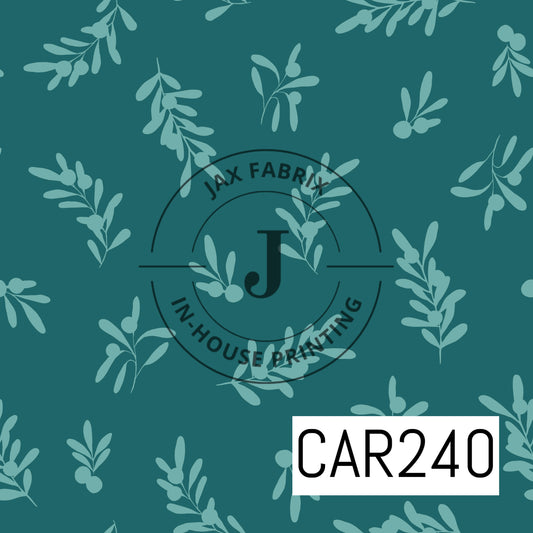 Forest and Friends Sprigs Teal CAR240