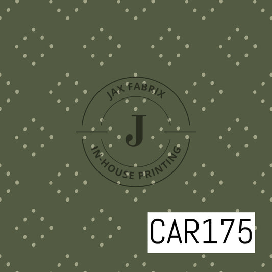 Holly And Pine Green Dots CAR175