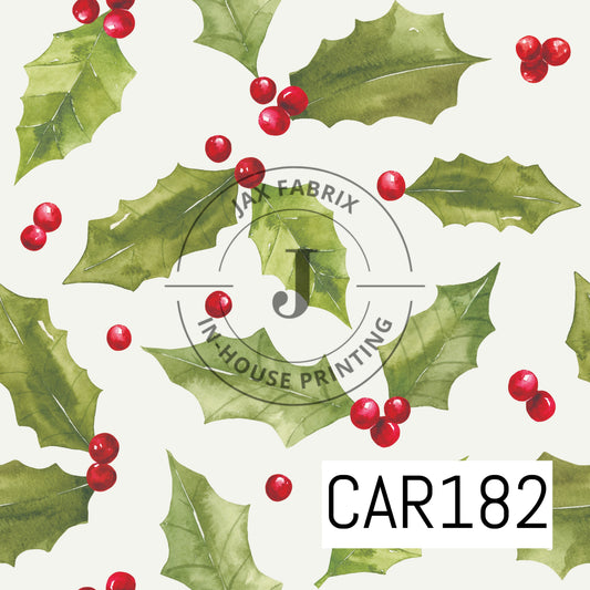 Holly And Pine Holly Cream CAR182