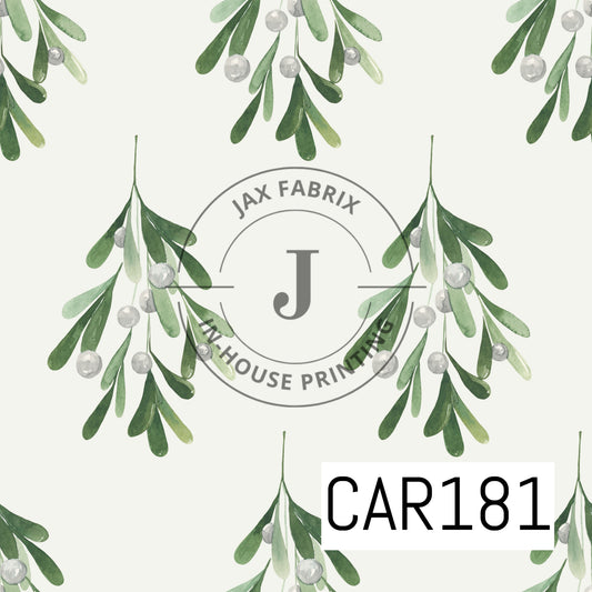 Holly And Pine Mistletoe Cream CAR181