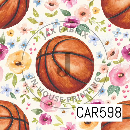Melody Floral Basketball Cream CAR598