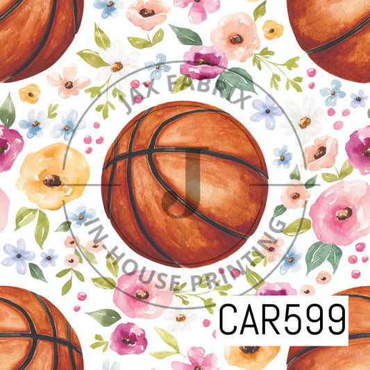 Melody Floral Basketball White CAR599
