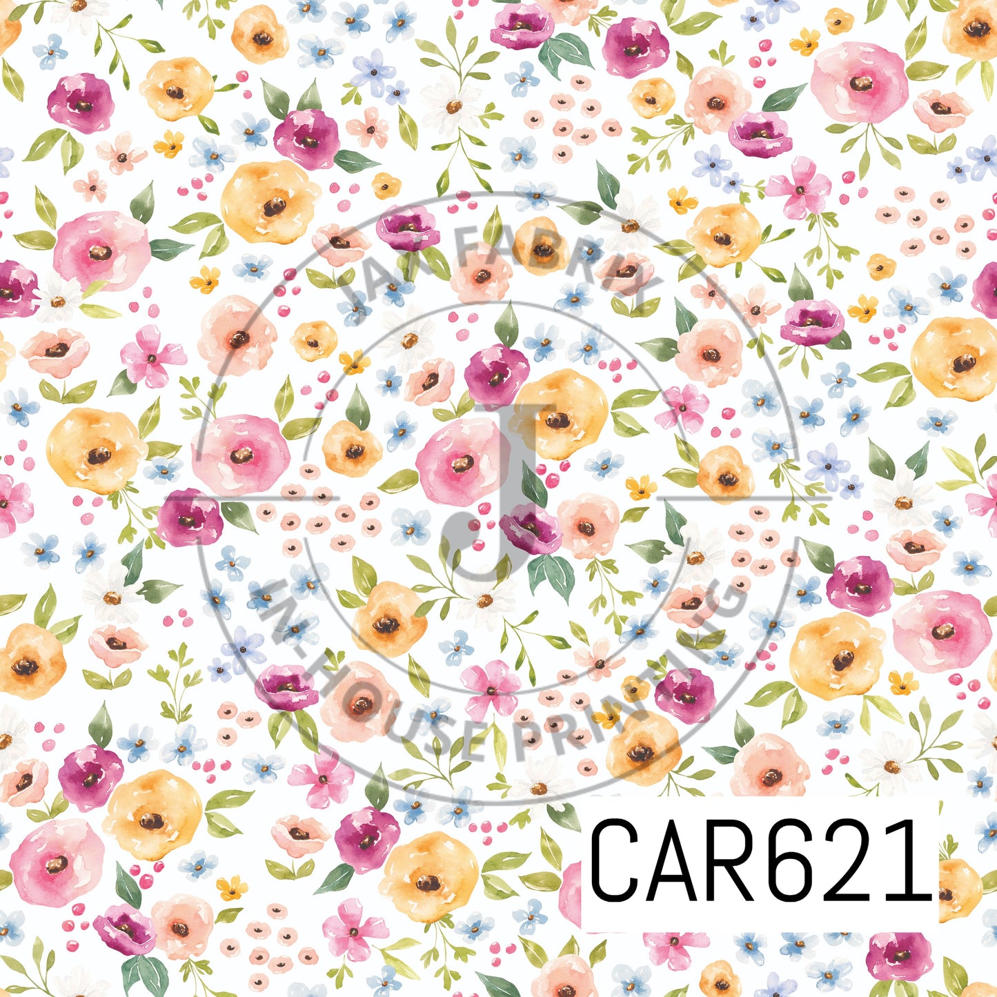 Melody Mini Floral White CAR621