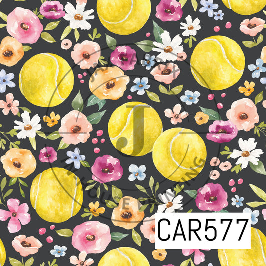 Melody Floral Tennis Black CAR577
