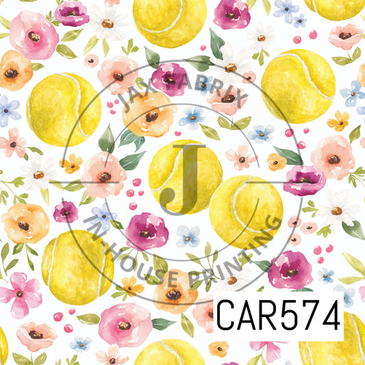 Melody Floral Tennis White CAR574