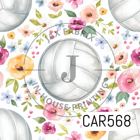 Melody Floral Volleyball White CAR568