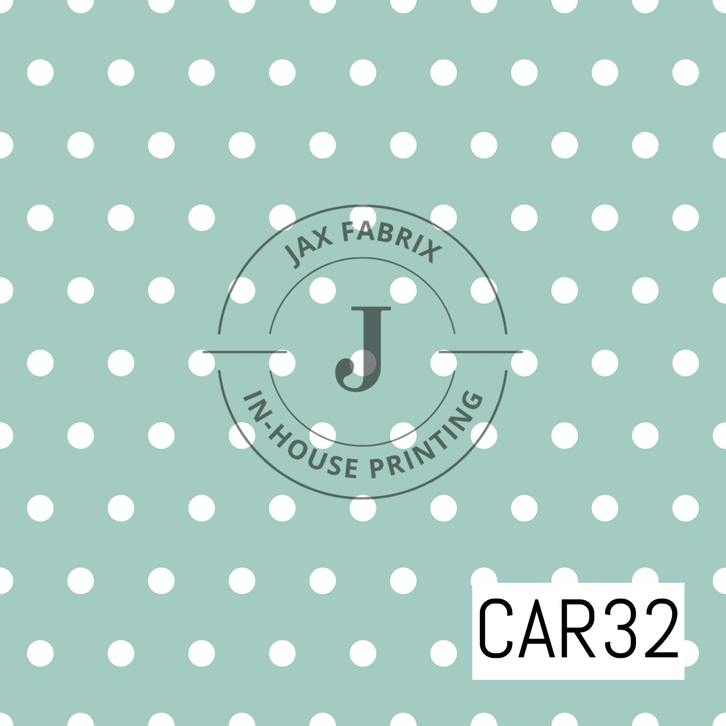 Mermaid Muse Polka Dot Blue CAR32