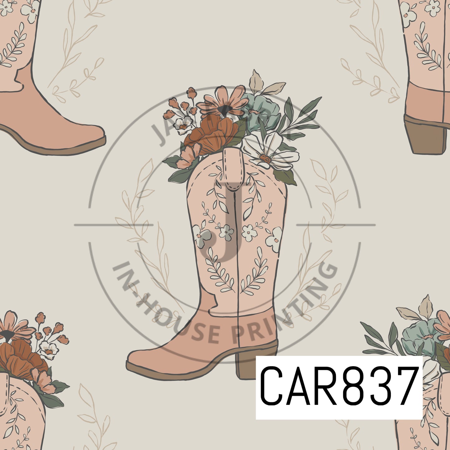 Montana Bloom Cowgirl Boot CAR837