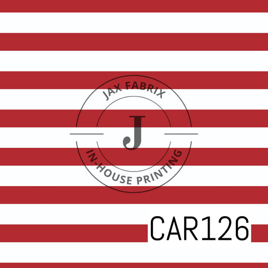 Patriotic Stripes Red CAR126