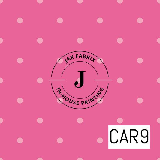 Penelope Dots Hot Pink CAR9