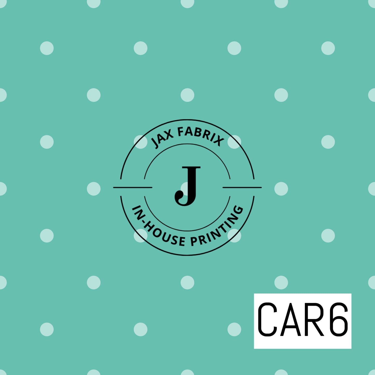 Penelope Dots Teal CAR6