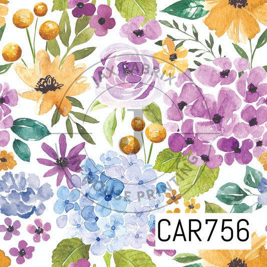 Summer Garden Floral CAR756