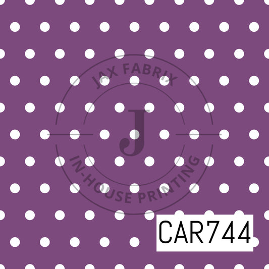 Summer Garden Dots Purple CAR744