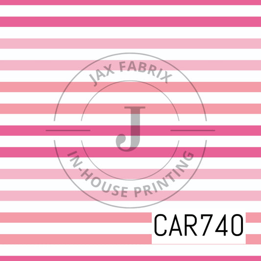 Summer Garden Stripes Pink CAR740
