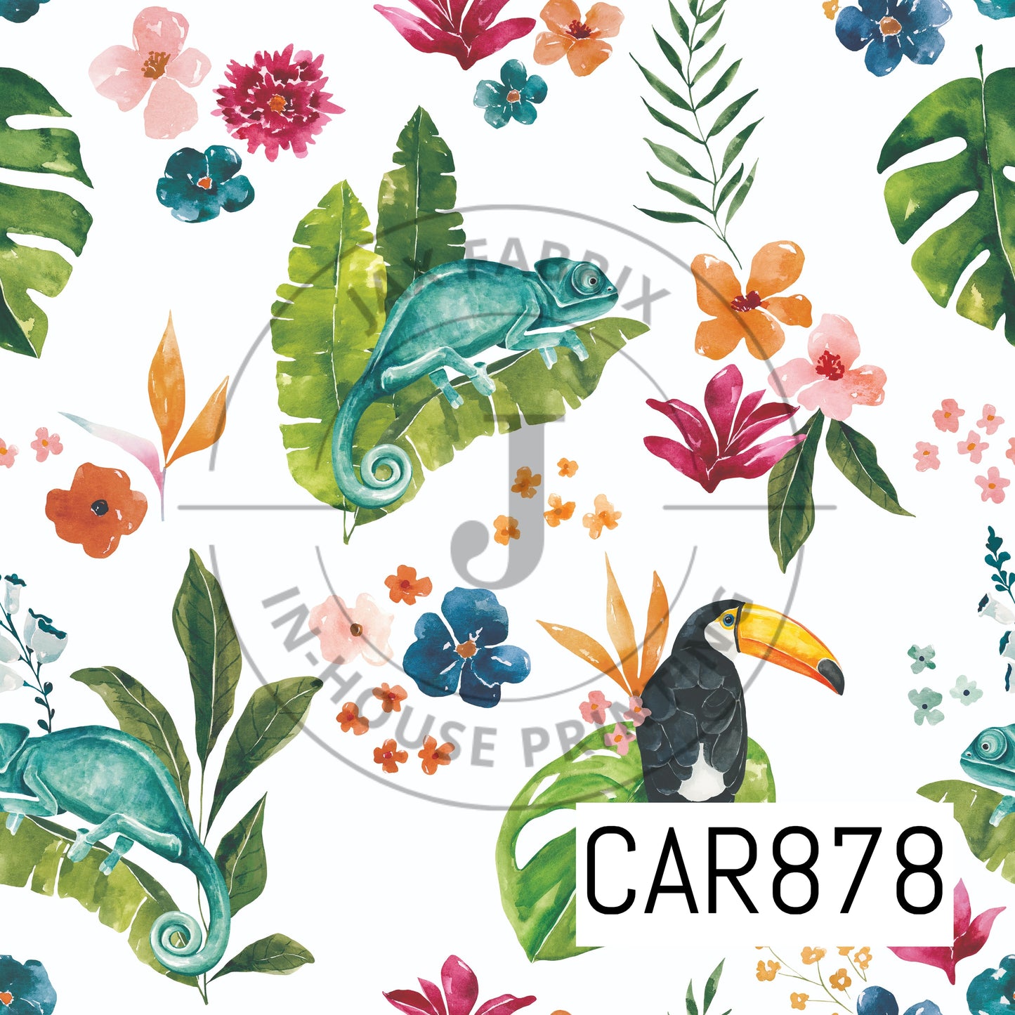 Tropical Jungle Chameleon CAR878