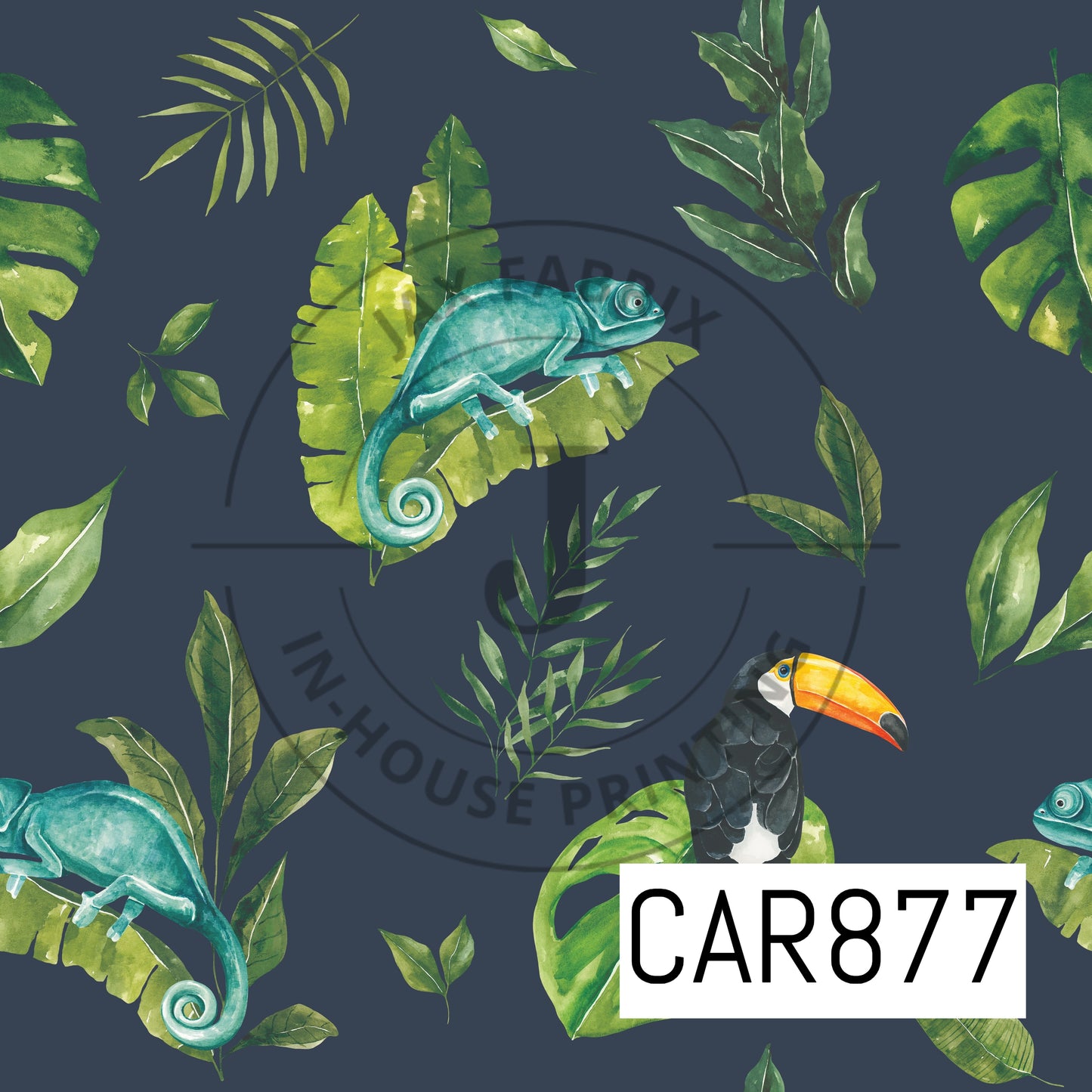 Tropical Jungle Chameleon CAR877