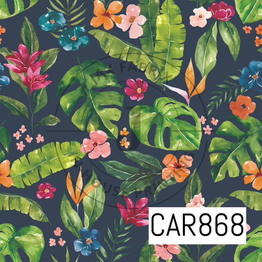 Tropical Jungle Leaves CAR868