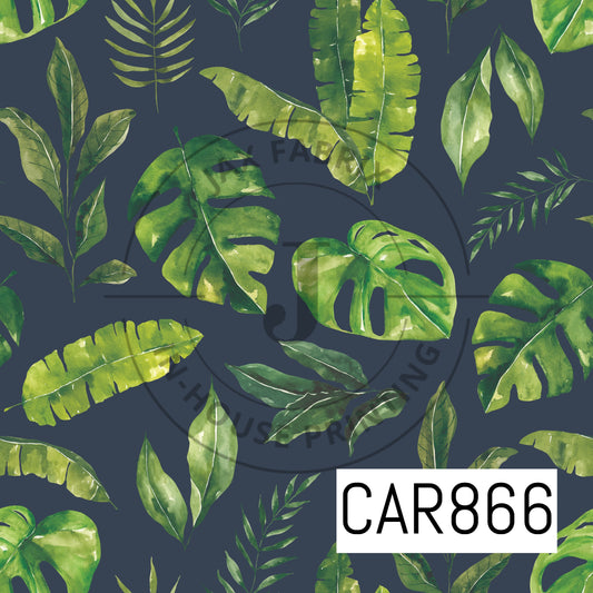 Tropical Jungle Leaves CAR866