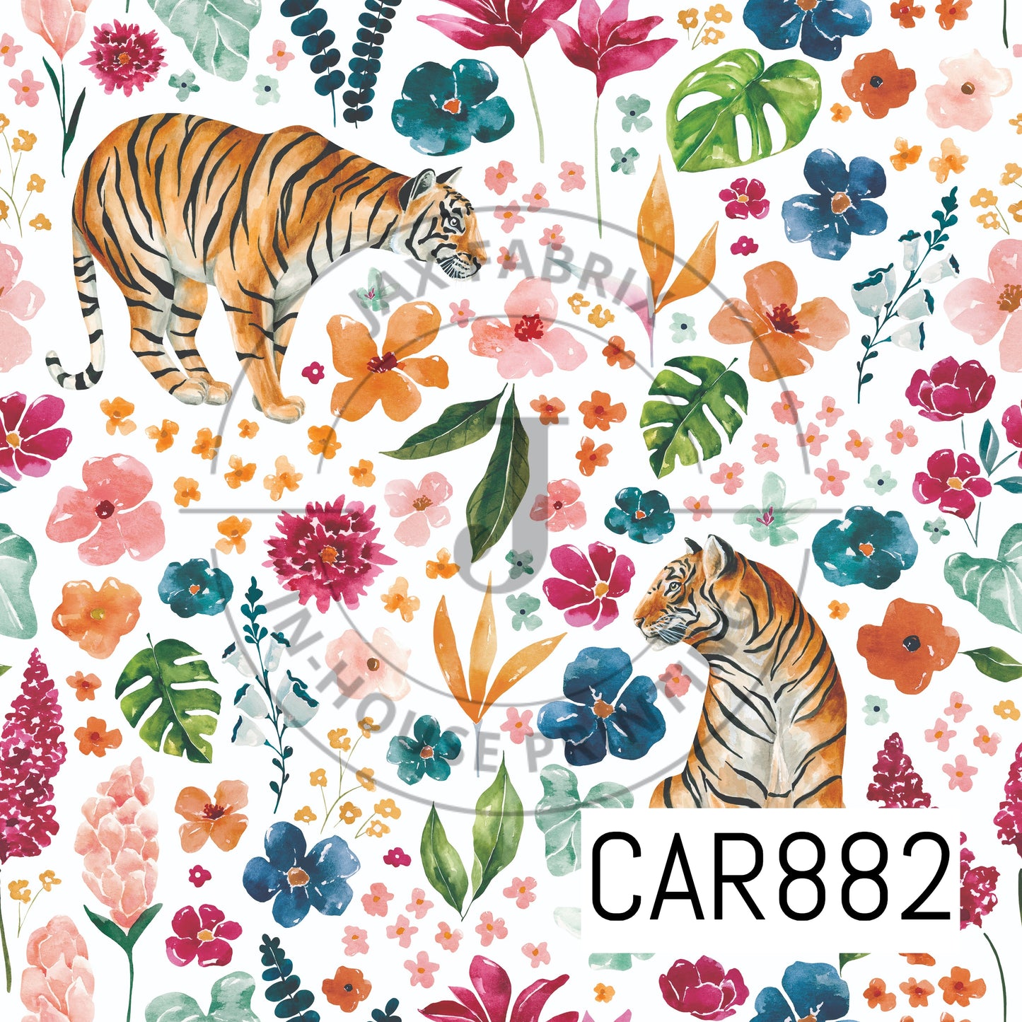 Tropical Jungle Tiger CAR882